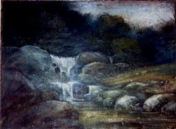 Brook and Woods by Gino De Simone