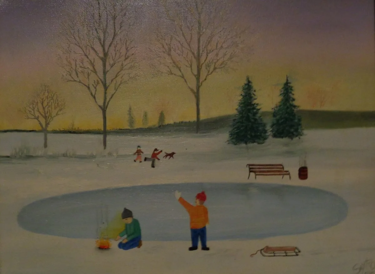 Winter scene by James Sextro