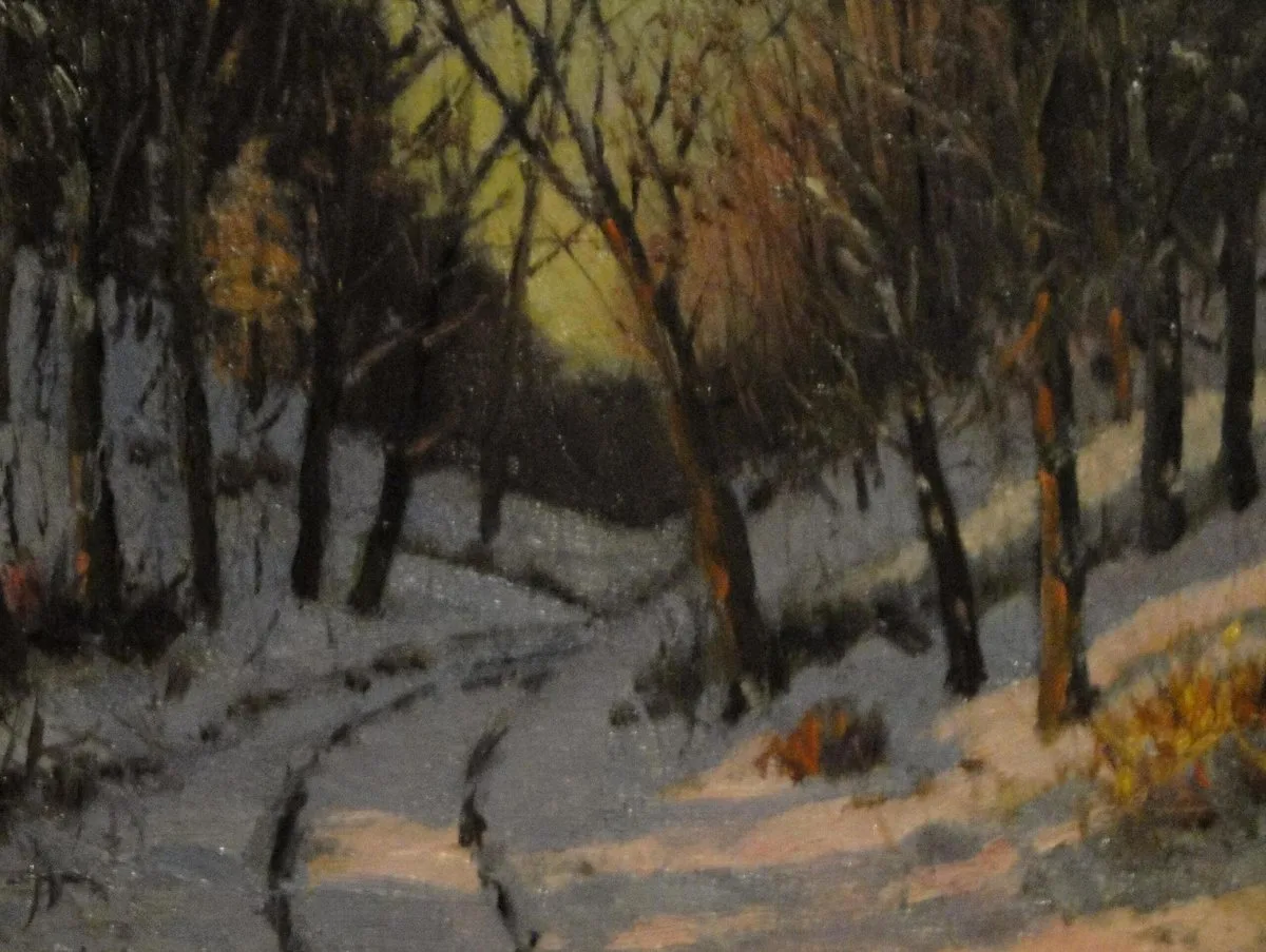 Forest Snow by Robert F. Gilder