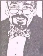 Self-portrait caricature by Wayne Sealy